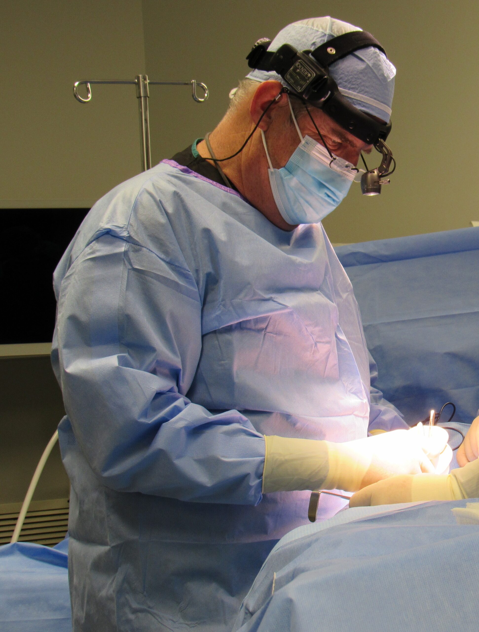 dr. sandler in operating room